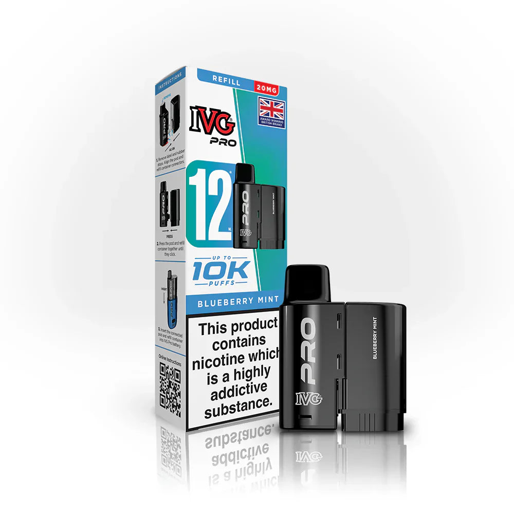 IVG Pro 12 Refill Pod (Box of 5) - Blue Sour Raspberry
