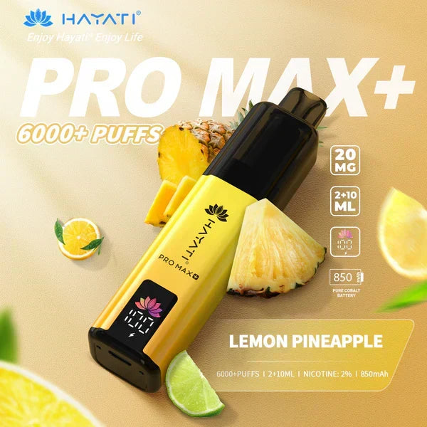 Hayati Pro Max Plus 6000 Kit - Lemon Pineapple