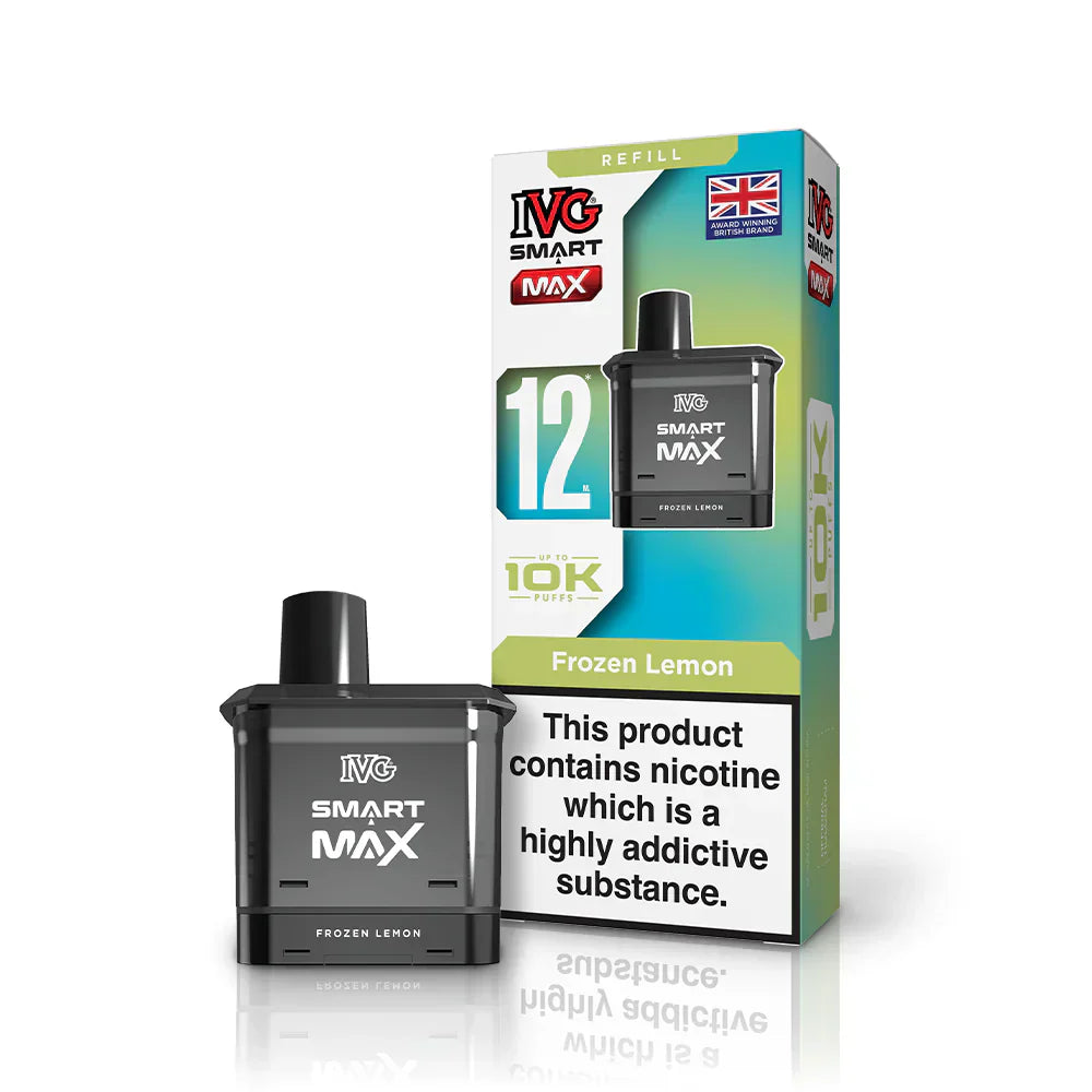 IVG Smart Max 10K Pre-filled Pods (Box of 5) - Frozen Lemon