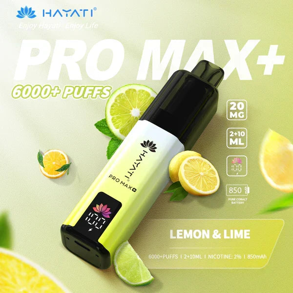 Hayati Pro Max Plus 6000 Prefilled Pod Kit (Box of 5)