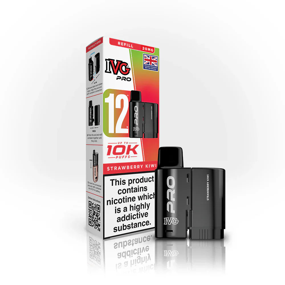 IVG Pro 12 Refill Pod (Box of 5) - Fresh mint
