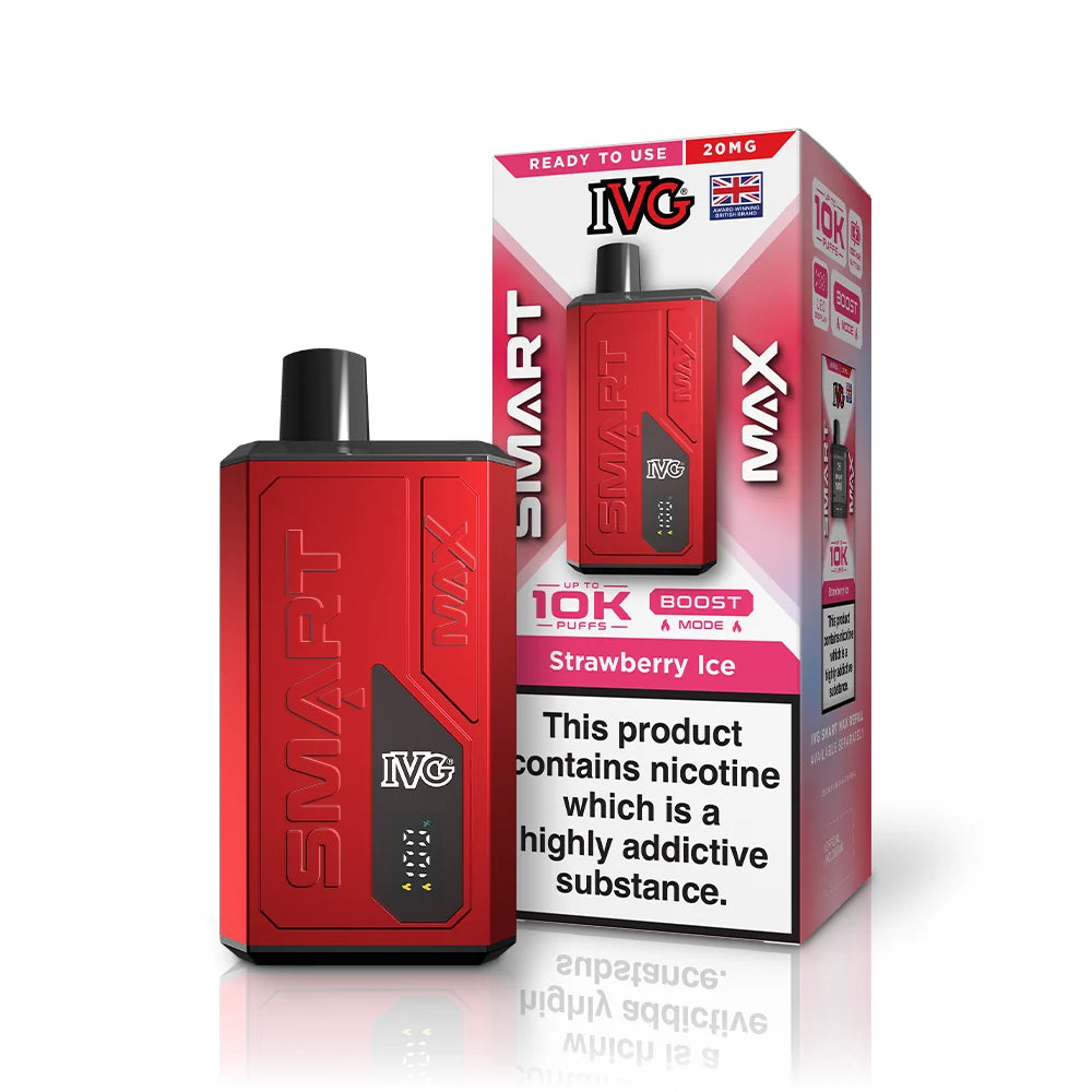 IVG Smart Max 10K Kit - Strawberry Ice - Strawberry Ice