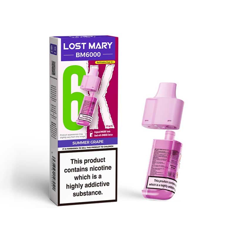 Lost Mary BM6000 Prefilled Pods (Box of 5)