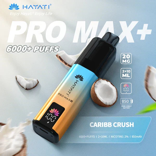 Hayati Pro Max Plus 6000 Prefilled Pod Kit (Box of 5)