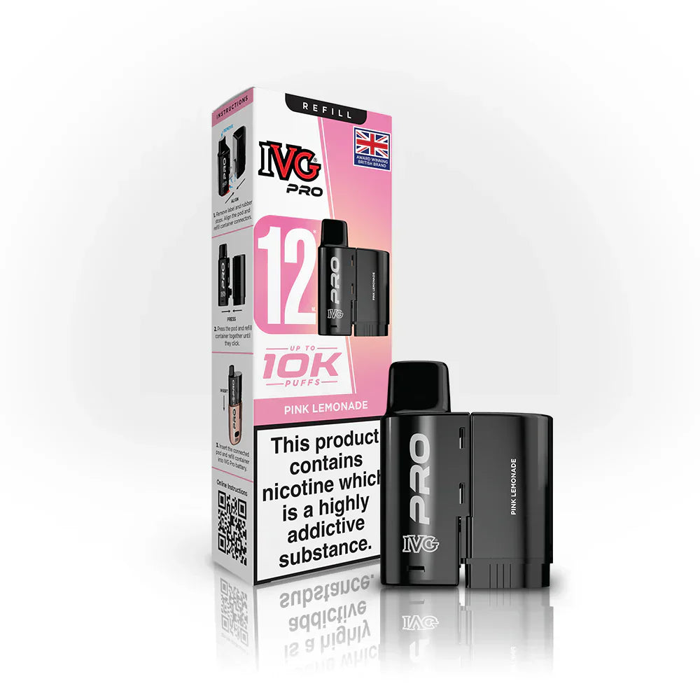 IVG Pro 12 Refill Pod (Box of 5) - Strawberry Ice