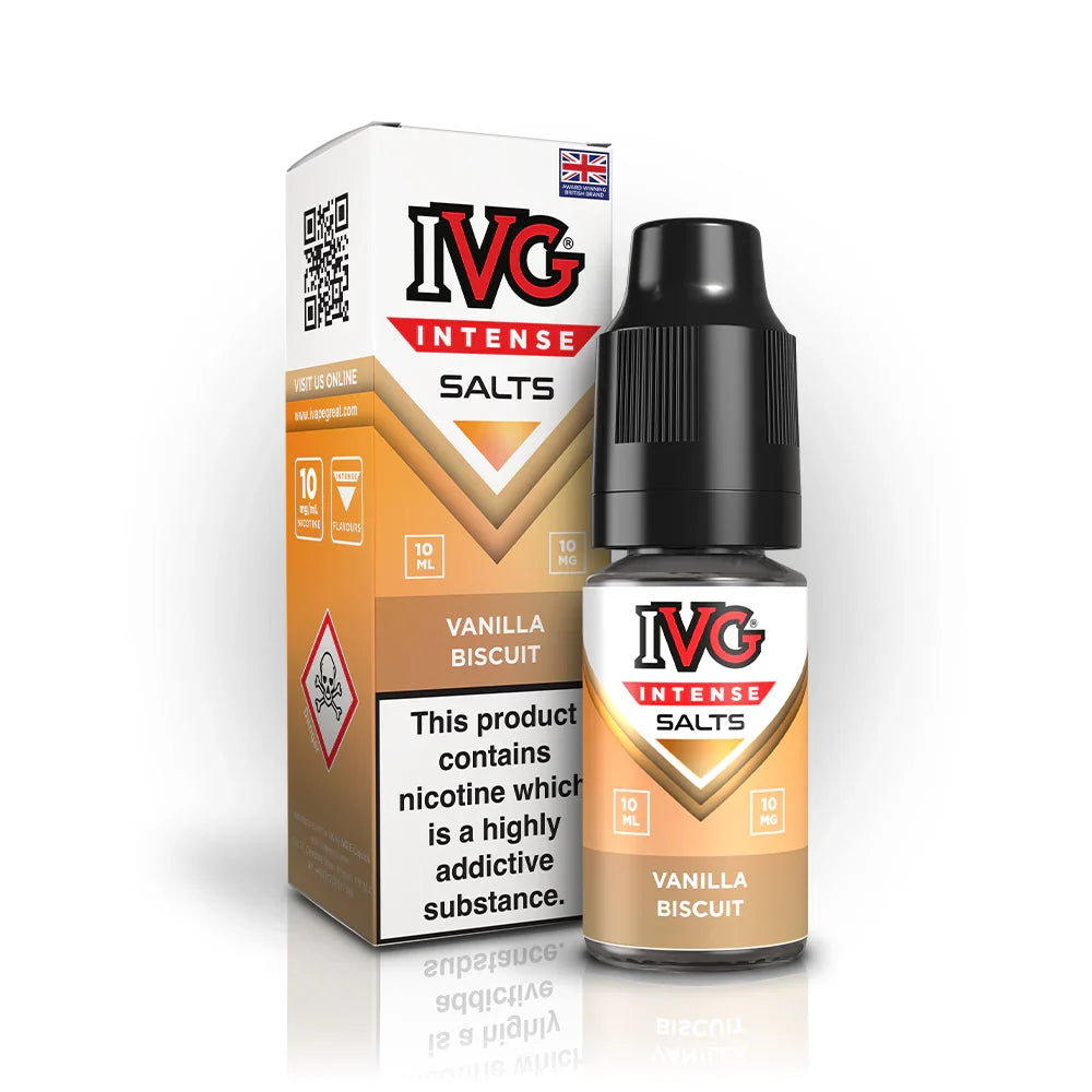 IVG Intense Nic Salt - Vanilla Biscuit