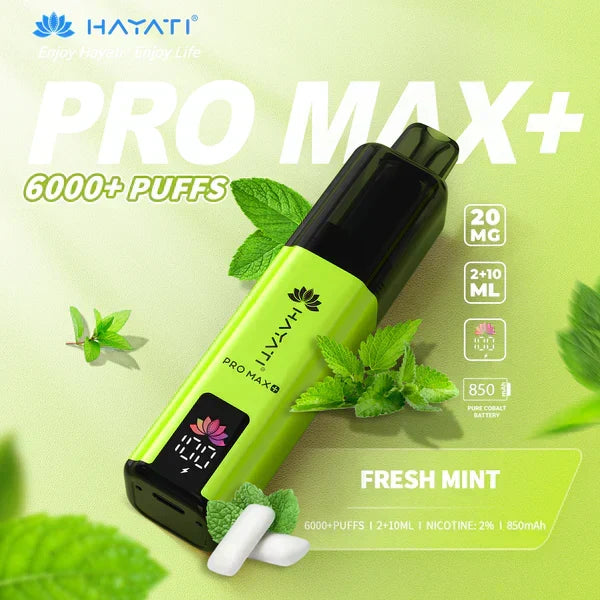 Hayati Pro Max Plus 6000 Prefilled Pod Kit (Box of 5)