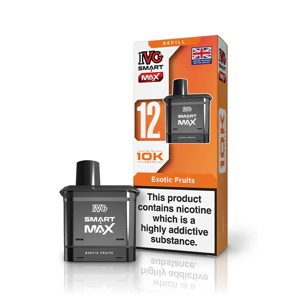 IVG Smart Max 10K Pre-filled Pods (Box of 5) - Exotic Fruits