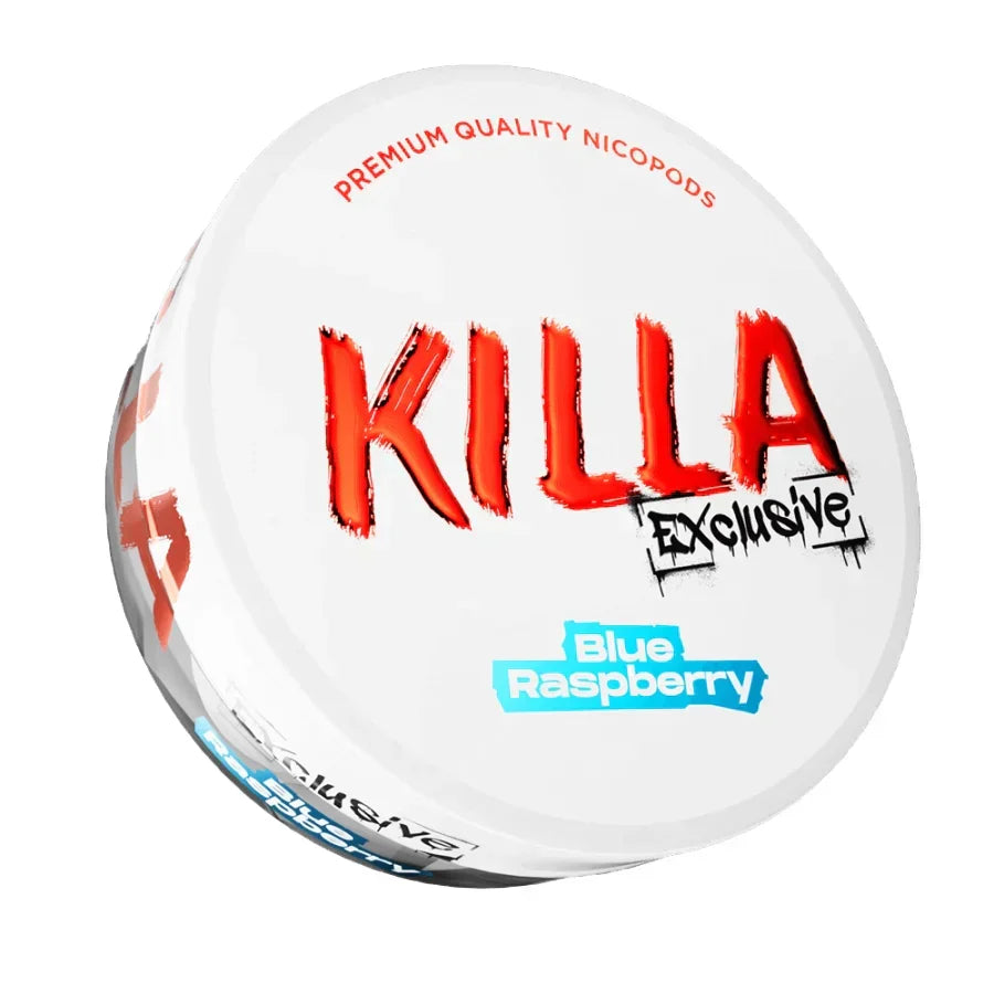 Killa Exclusive Nicotine Pouches - Blue Raspberry