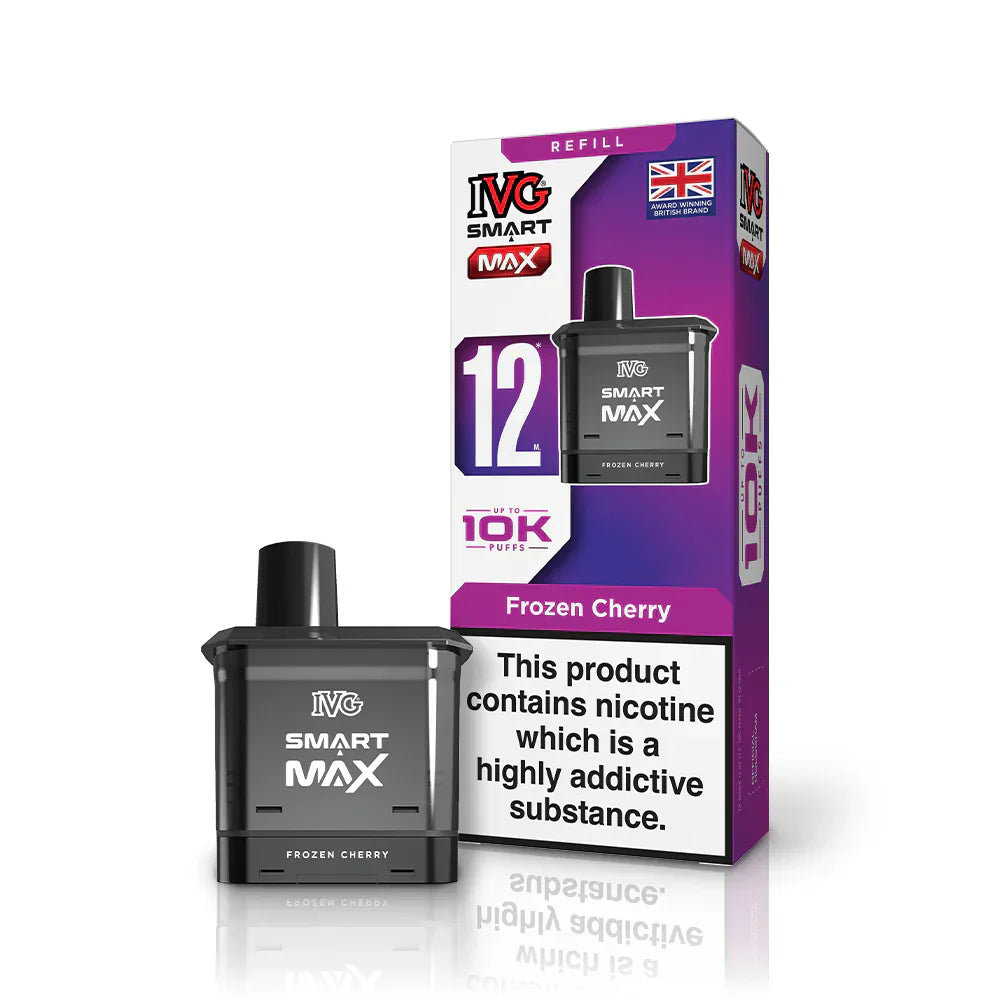 IVG Smart Max 10K Pre-filled Pods (Box of 5) - Frozen Cherry