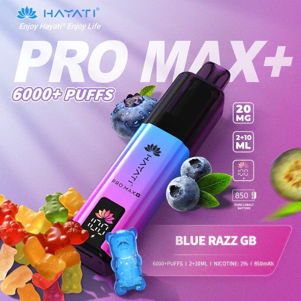 Hayati Pro Max Plus 6000 Prefilled Pod Kit (Box of 5)