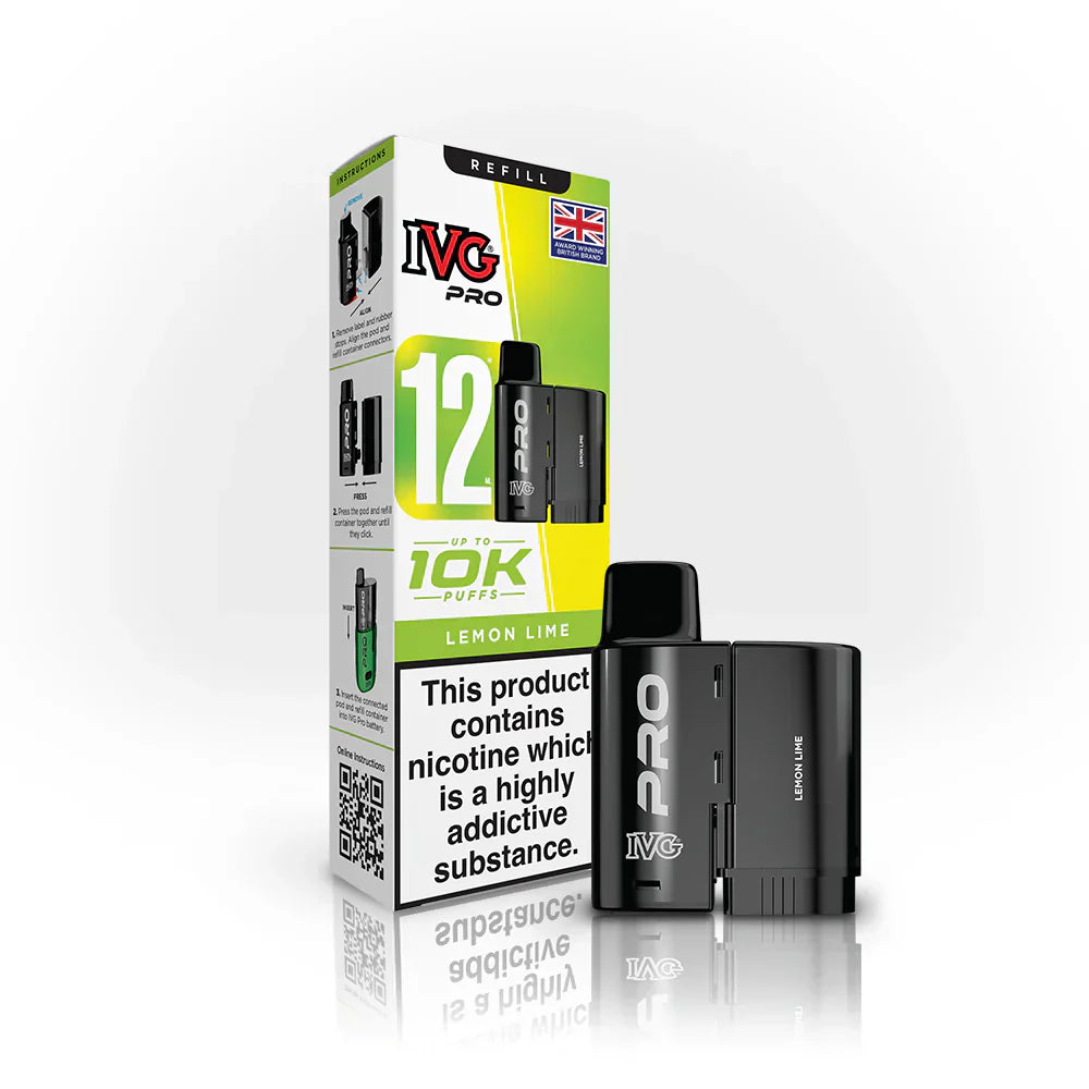 IVG Pro 12 Refill Pod (Box of 5) - Red Sour Raspberry