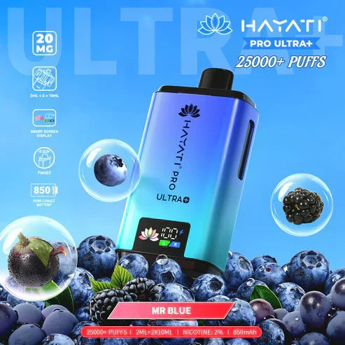 Hayati Pro Ultra Plus 25000 Kit - Mr Blue