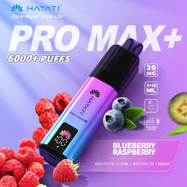 Hayati Pro Max Plus 6000 Kit - Blueberry Raspberry
