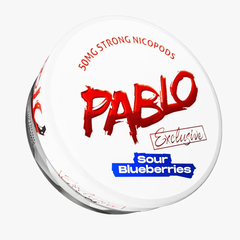 Pablo Exclusive Nicotine Pouches - Sour Blueberries