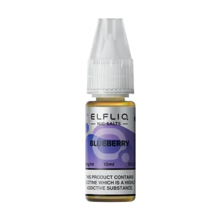 ELFLIQ Nic Salts Pack of 10 - Blueberry