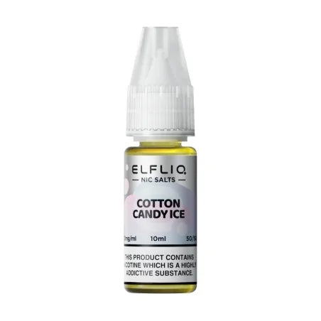 ELFLIQ Nic Salts Pack of 10 - Cotton Candy Ice (P&B Cloudd)