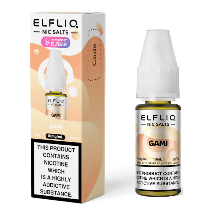 ELFLIQ Nic Salts Pack of 10 - Gami