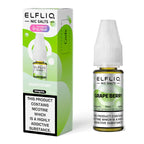 ELFLIQ Nic Salts Pack of 10 - Grape Berry