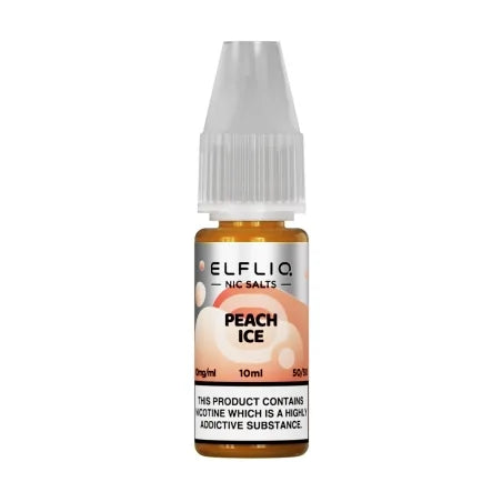 ELFLIQ Nic Salts Pack of 10 - Peach Ice
