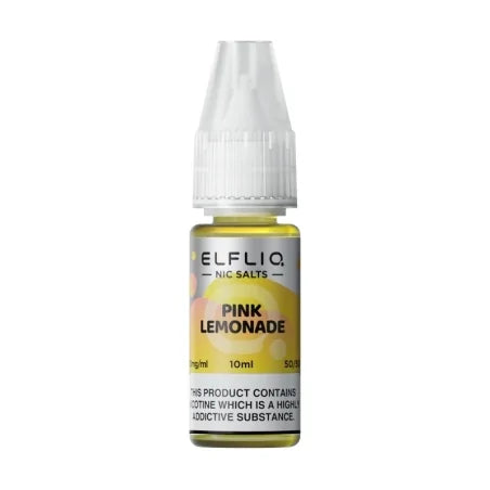 ELFLIQ Nic Salts Pack of 10 - Pink Lemonade