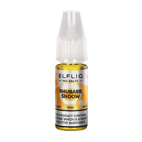 ELFLIQ Nic Salts Pack of 10 - Rhubarb Snoow