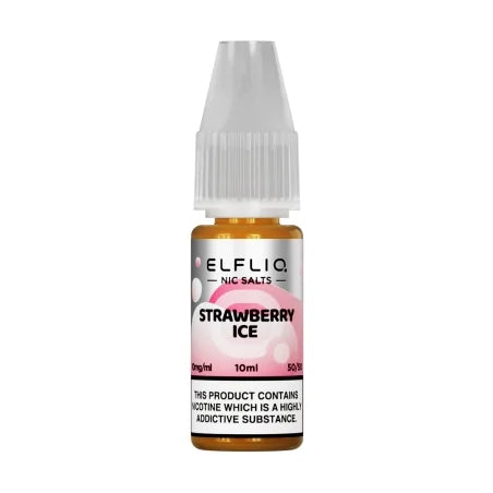 ELFLIQ Nic Salts Pack of 10 - Strawberry Ice