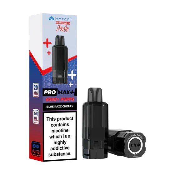 Hayati Pro Max Plus 6000  Prefilled Pods - Box of 5
