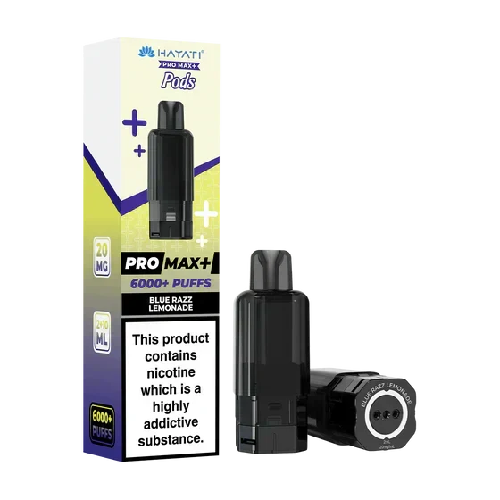 Hayati Pro Max Plus 6000  Prefilled Pods - Box of 5
