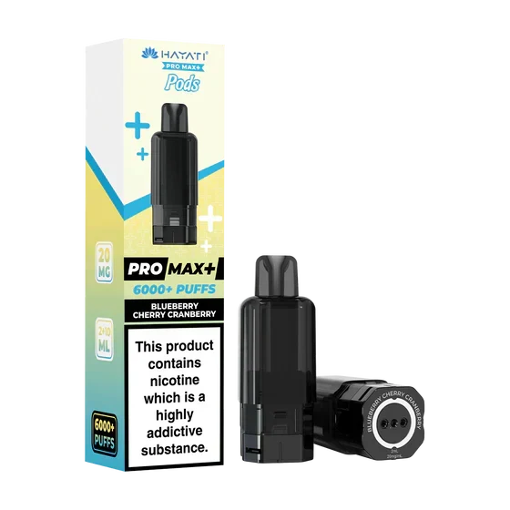 Hayati Pro Max Plus 6000  Prefilled Pods - Box of 5