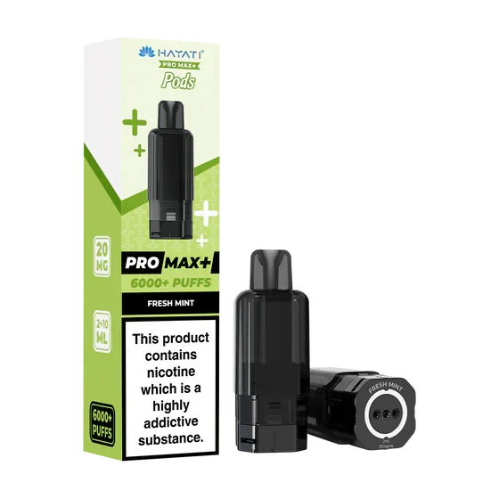 Hayati Pro Max Plus 6000  Prefilled Pods - Box of 5