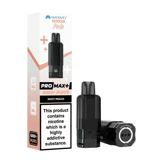 Hayati Pro Max Plus 6000  Prefilled Pods - Box of 5
