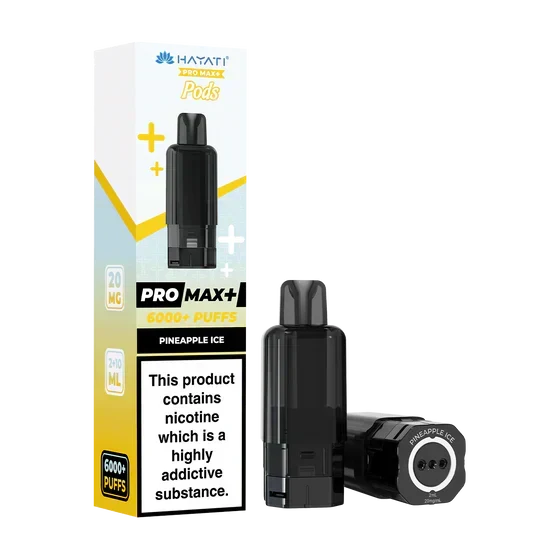 Hayati Pro Max Plus 6000  Prefilled Pods - Box of 5