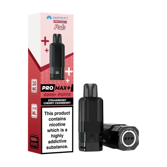 Hayati Pro Max Plus 6000  Prefilled Pods - Box of 5