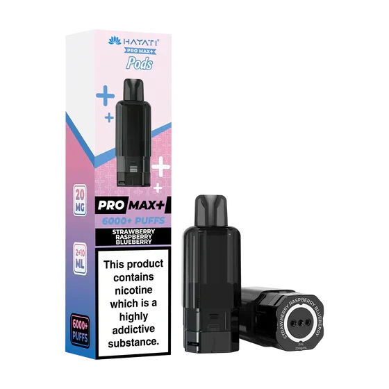 Hayati Pro Max Plus 6000  Prefilled Pods - Box of 5