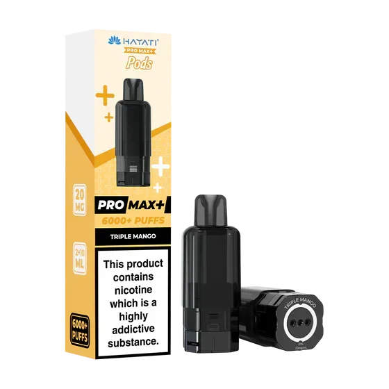 Hayati Pro Max Plus 6000  Prefilled Pods - Box of 5