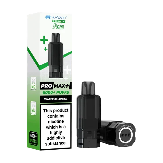 Hayati Pro Max Plus 6000  Prefilled Pods - Box of 5