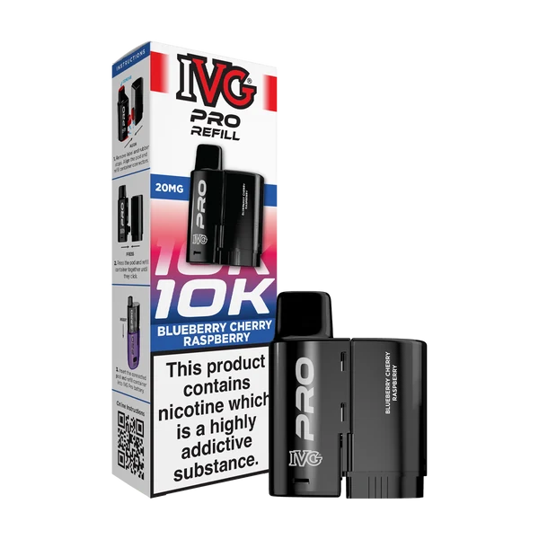 IVG Pro 12 Refill Pod (Box of 5) - Blueberry cherry raspberry