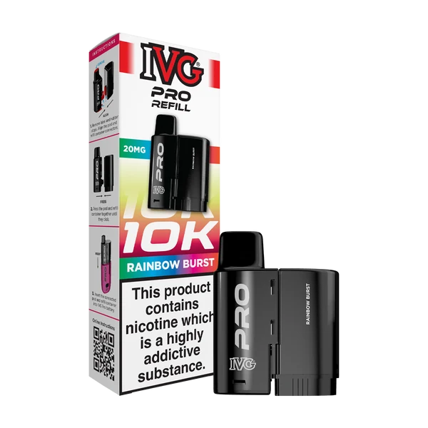 IVG Pro 12 Refill Pod (Box of 5) - Rainbow burst